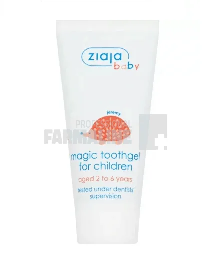 Ziaja Baby Magic Toothgel Pasta de dinti gel 2 - 6 ani 50 ml