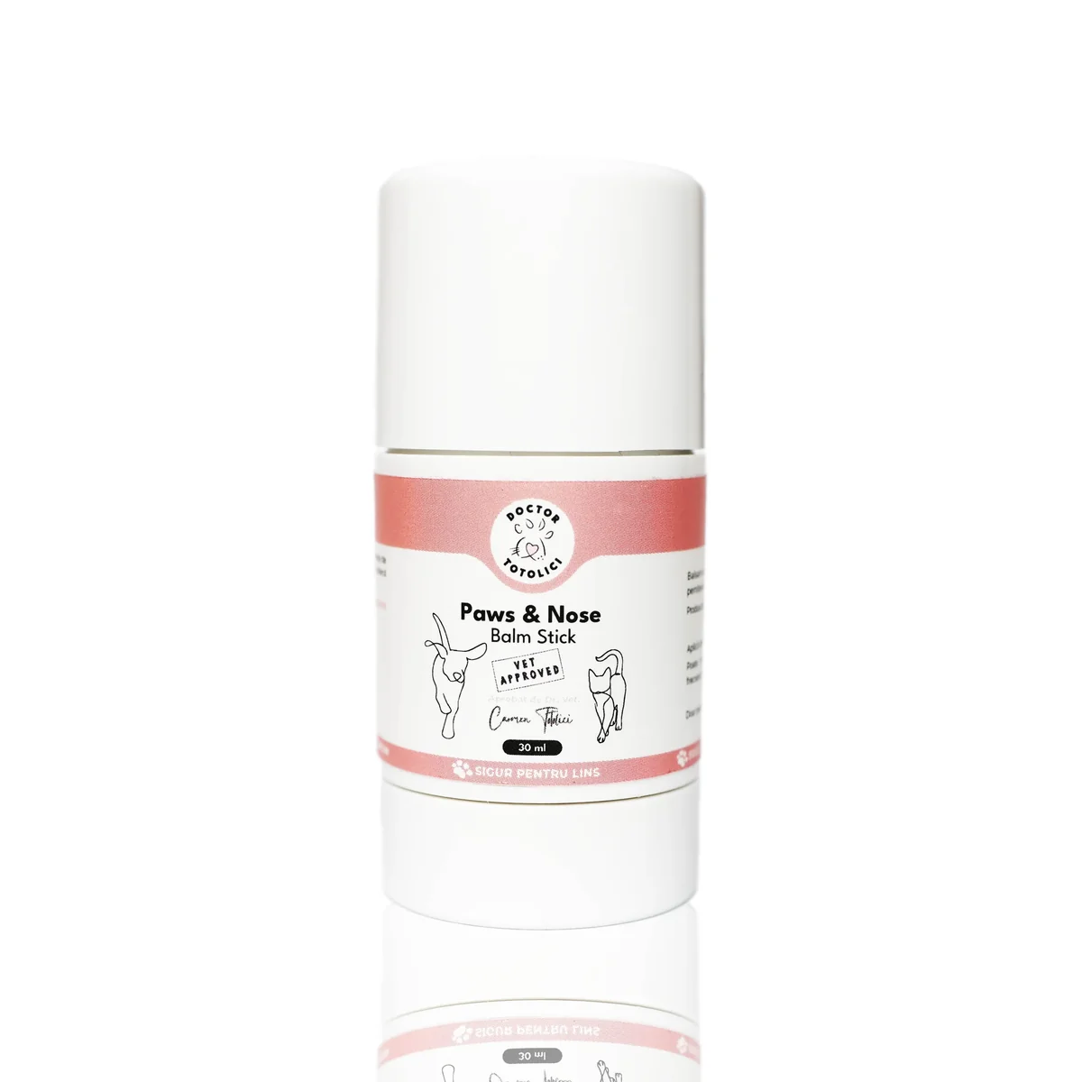 Balsam solid/ stick labute si nas Doctor Totolici, 30 ml