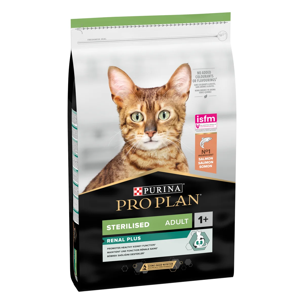 PURINA PRO PLAN STERILISED Renal Plus, Somon, 10 kg