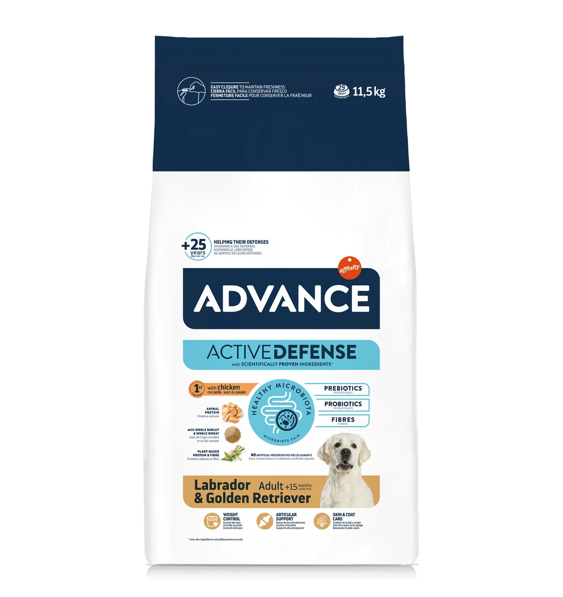Advance Dog Labrador & Golden Retriever, 11.5 kg