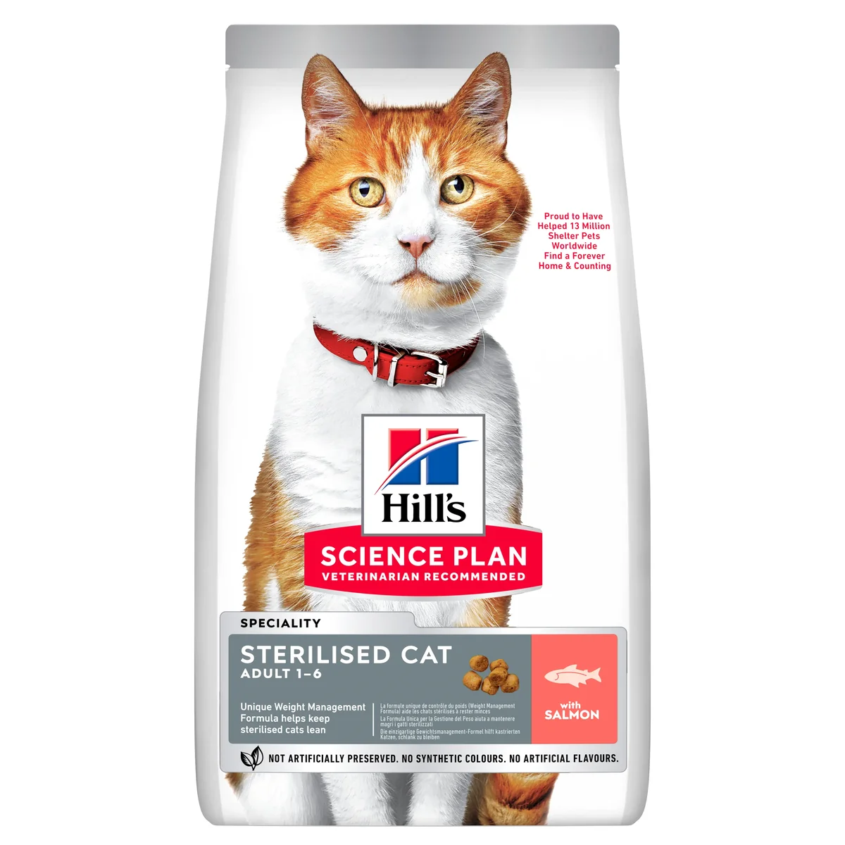 Hill's Science Plan Feline Adult Sterilised Salmon, 300 g