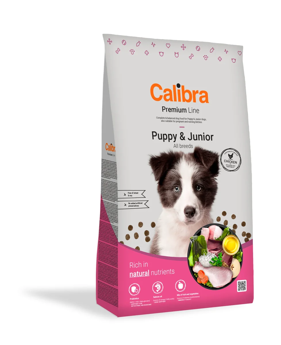 Calibra Dog Premium Line Puppy & Junior, 3 kg