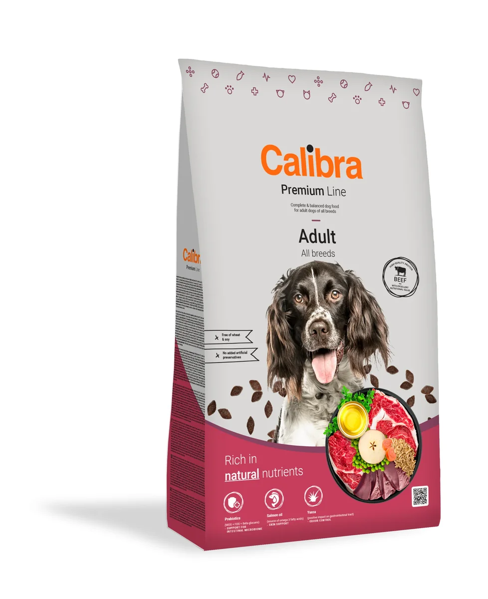 Calibra Dog Premium Line Adult Beef, 12 kg