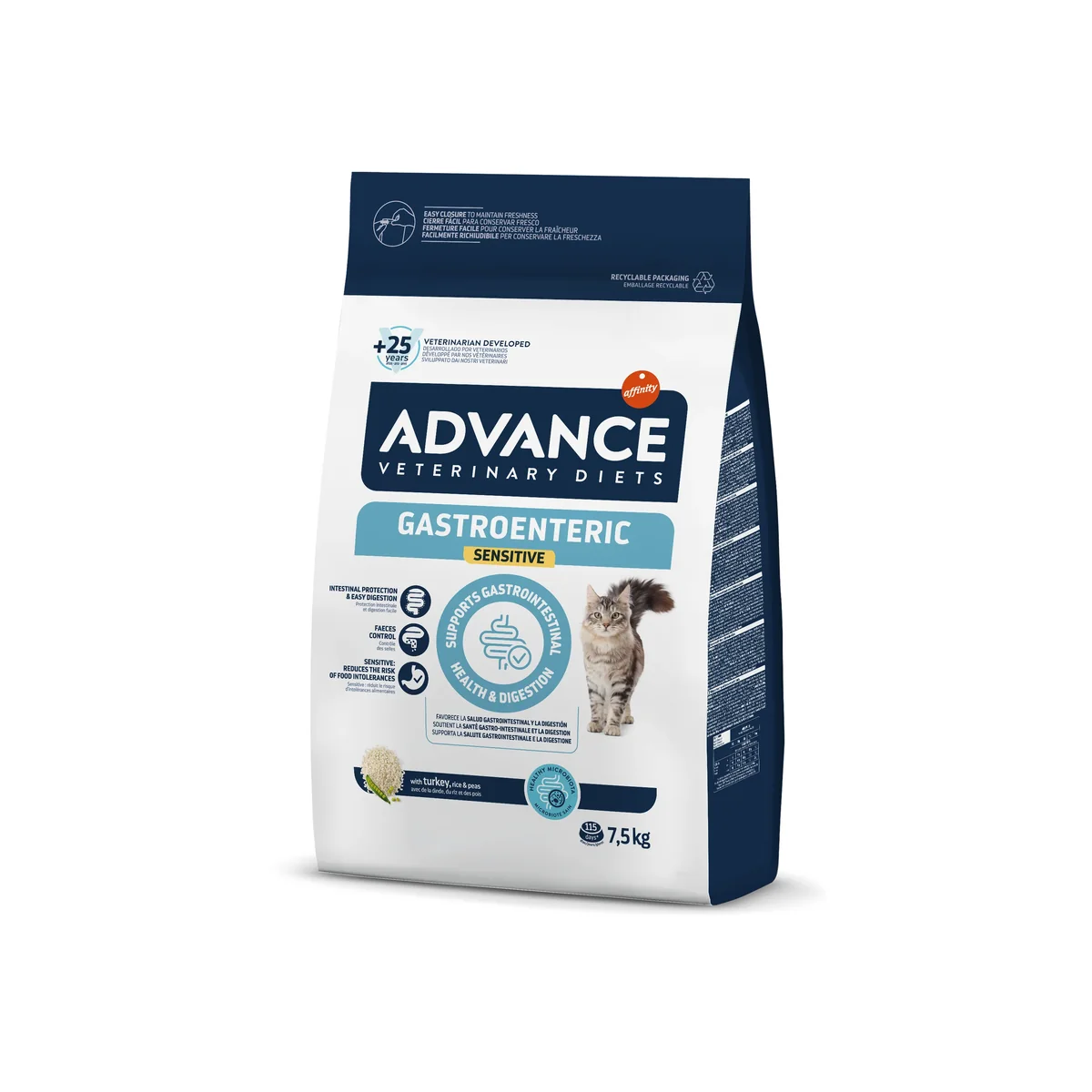 Advance Veterinary Diets Cat Gastroenteric Sensitive, 7.5 kg