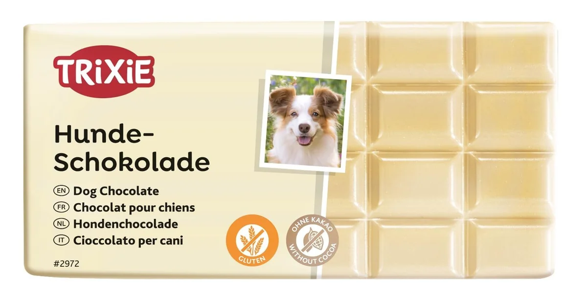 Ciocolata Alba cu Vitamine pentru Caini, Trixie, 100 g