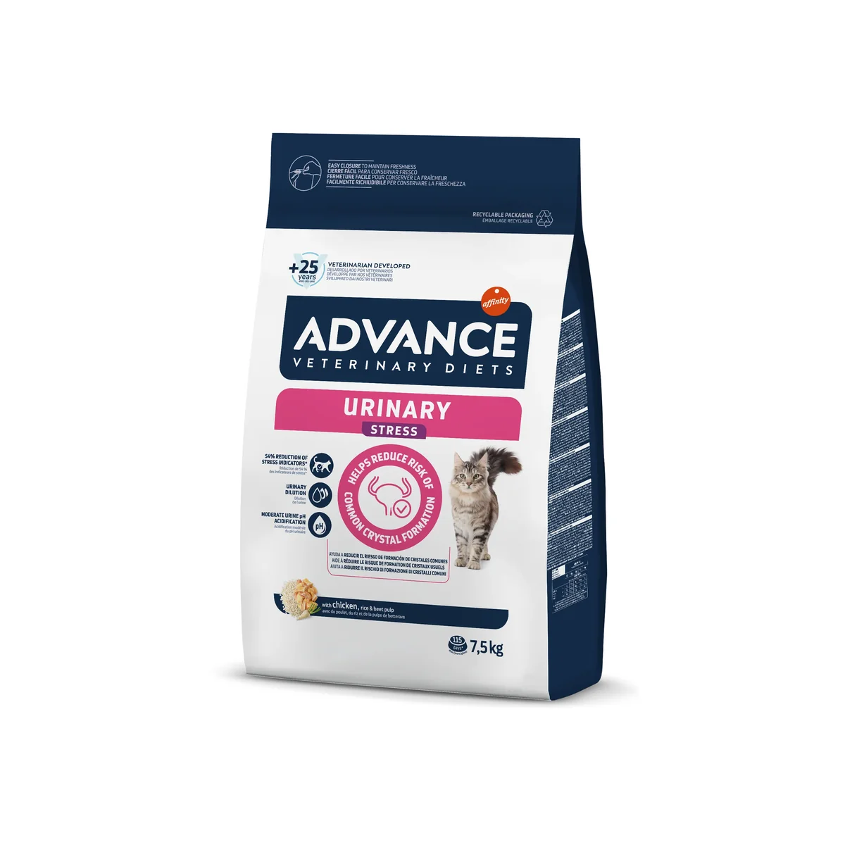 Advance Veterinary Diets Cat Urinary Stress, 7.5 kg