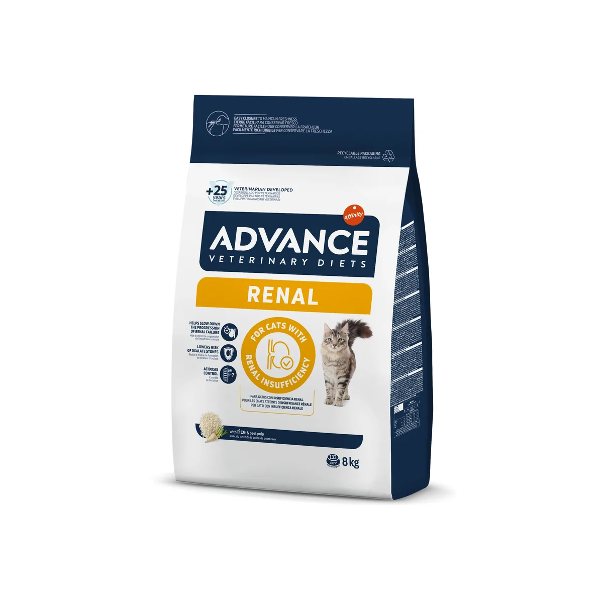 Advance Veterinary Diets Cat Insuficienta Renala, 8 kg