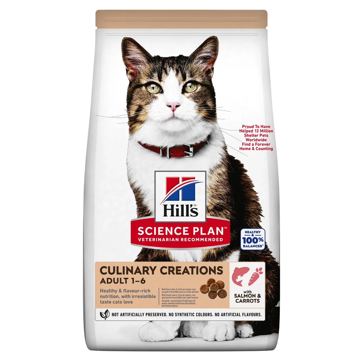 Hill's Science Plan Feline Adult Salmon & Carrot, 1.5 kg