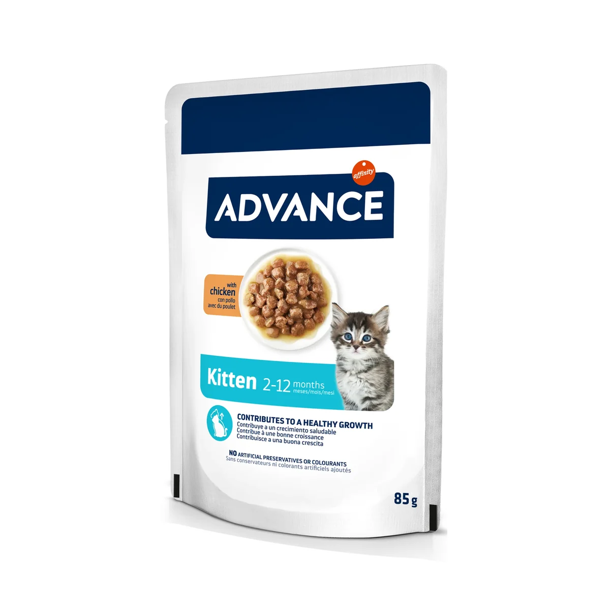 Advance Cat Wet Kitten Pui, 85 g