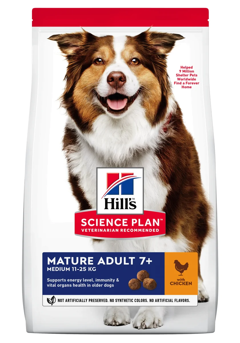 Hill's Science Plan Canine Mature Medium Chicken, 2.5 kg