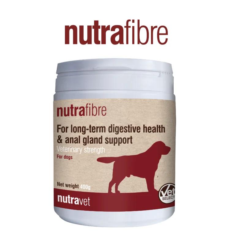 Nutravet Nutrafibre, Caini, 400 g