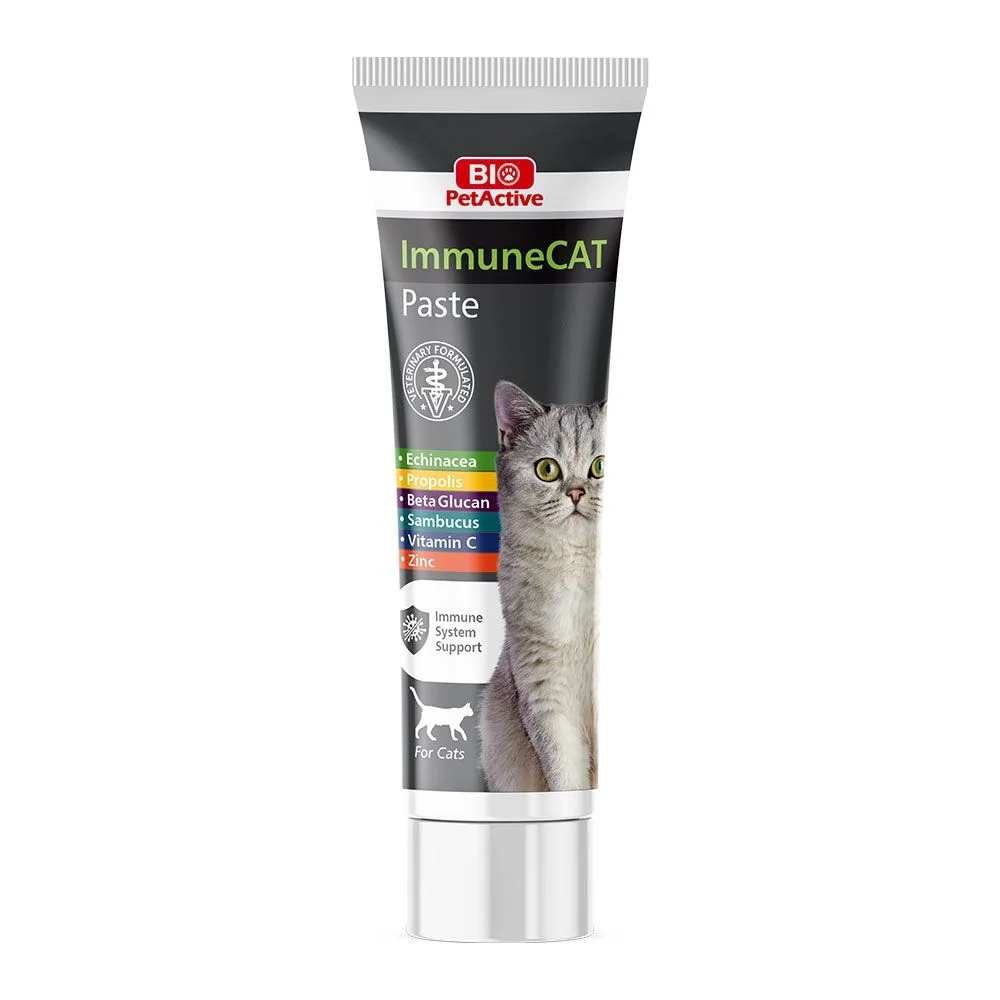 Bio PetActive Immune Cat Pasta, 100 ml