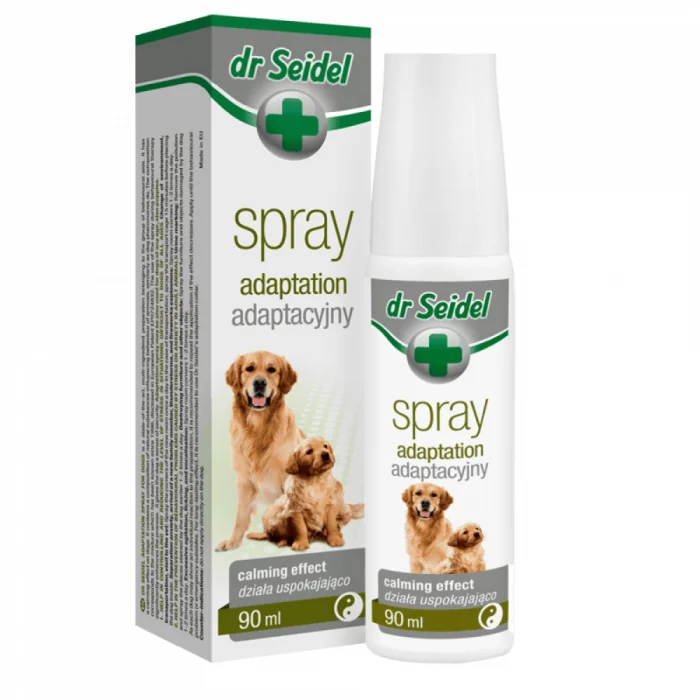 Spray pentru sprijin comportamental in caz de stres si anxietate la caini, Dr. Seidel, 90ml