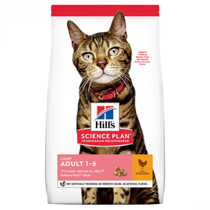 Hill s SP Feline Adult Light Chicken 10 kg