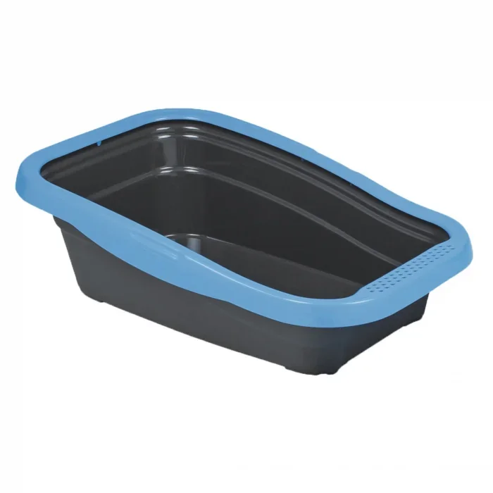 Litiera pentru pisici Nella MPS, albastra, 56A 36,5x18h cm