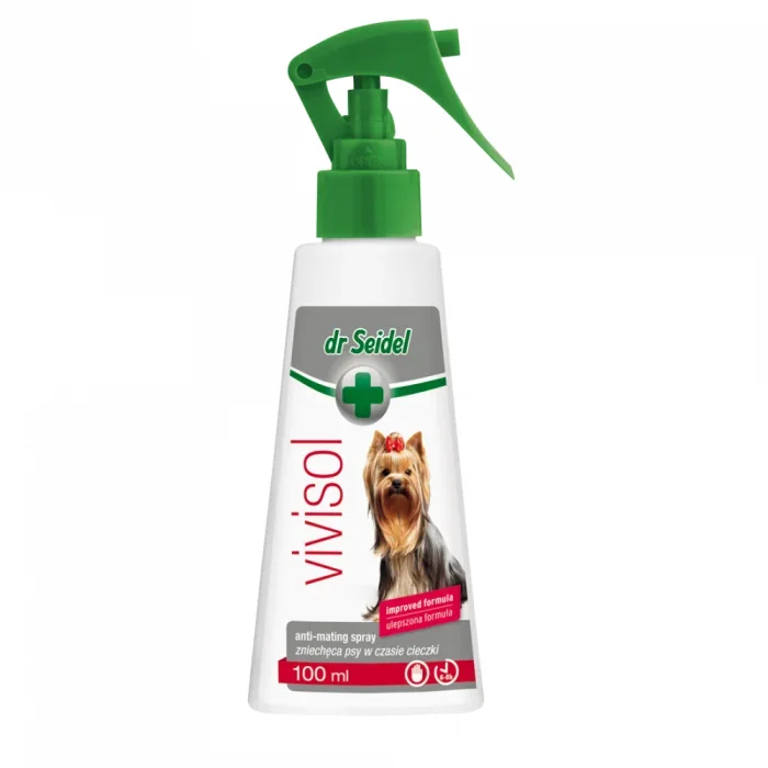 Spray repelent pentru femele in calduri, Vivisol, Dr. Seidel, 100ml