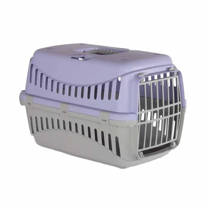 Cusca transport animale MPB GIPSY S, 46x31x32 cm, usa plastic, Lila