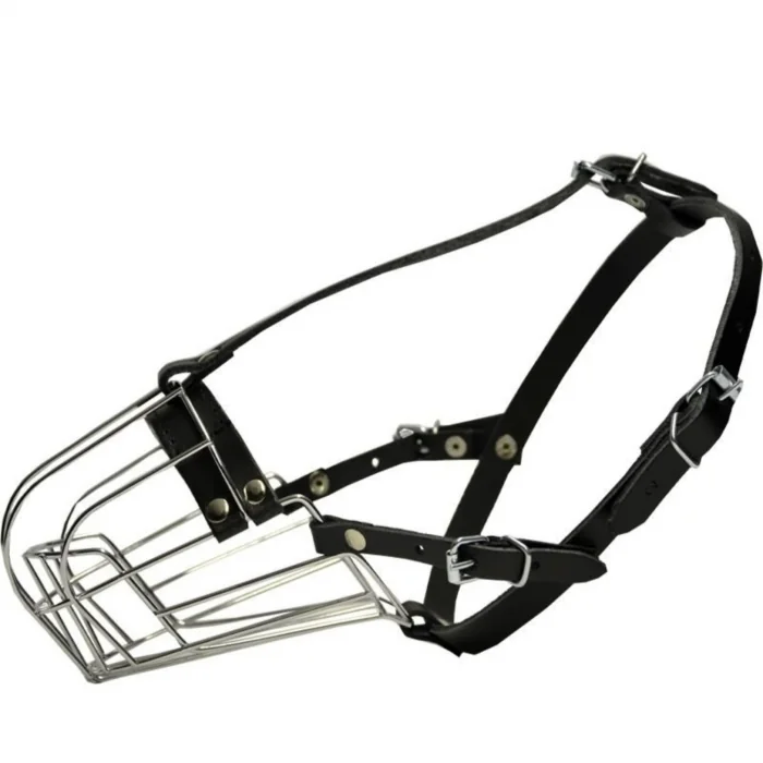 Botnita pentru caini metal MILAN NR 5+ CIOBANESC MEDIU 12(L)x10(l)x12(h)cm