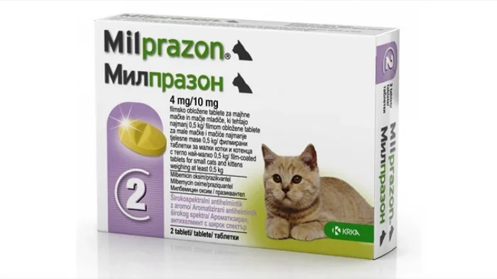 Milprazon Cat 4 10 mg ( 2 kg), 2 tablete