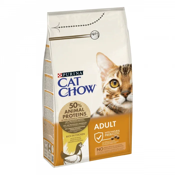 Purina Cat Chow Pisica Adult cu Pui - 1,5 kg