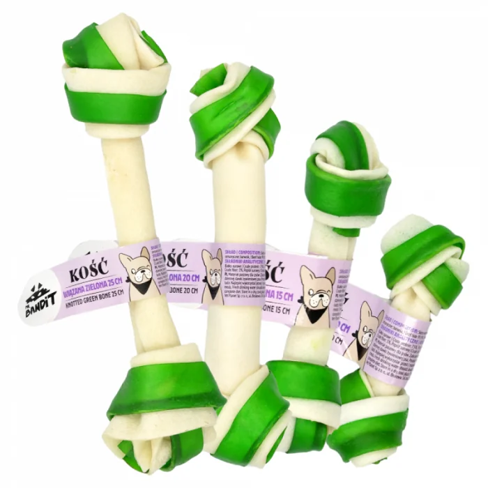 Recompensa os innodat din piele de vita alb cu verde - 20 cm