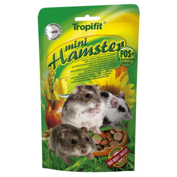 Hrana pentru hamsteri mici, Tropifit Premium Mini Hamster, 150 g