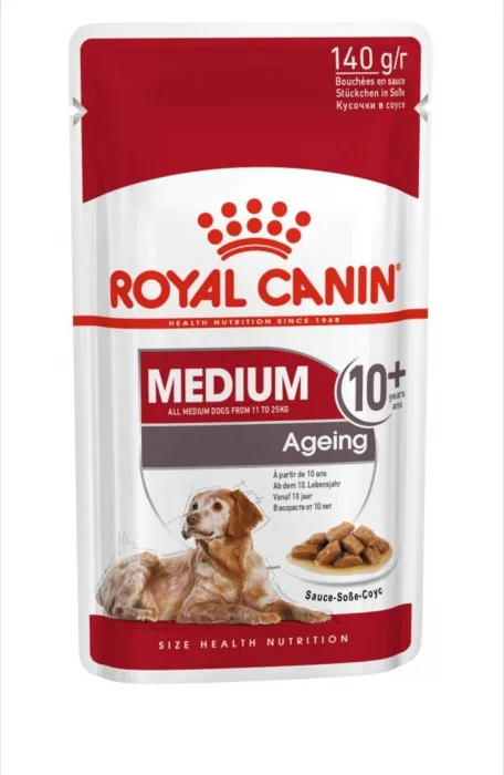 Royal Canin Medium Ageing hrana umeda caine senior (in sos), 140 g