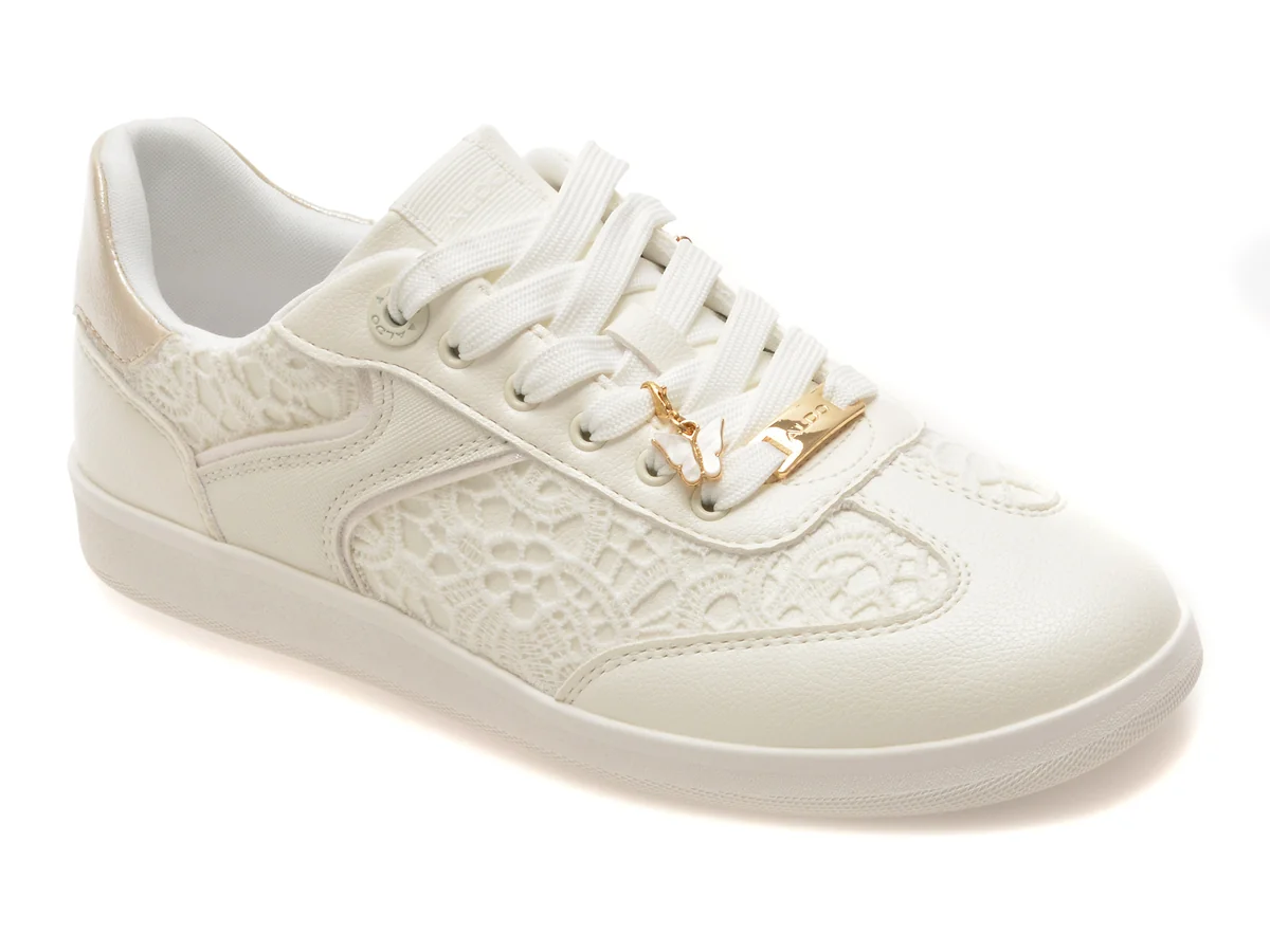 Pantofi sport ALDO albi, ERILG 100, din material textil