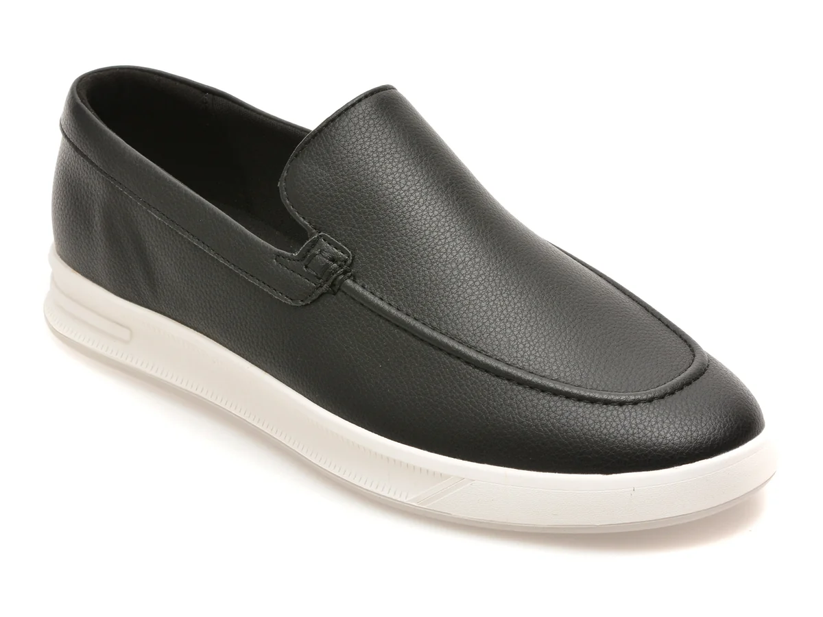 Mocasini ALDO negri, GINO 001, din piele ecologica