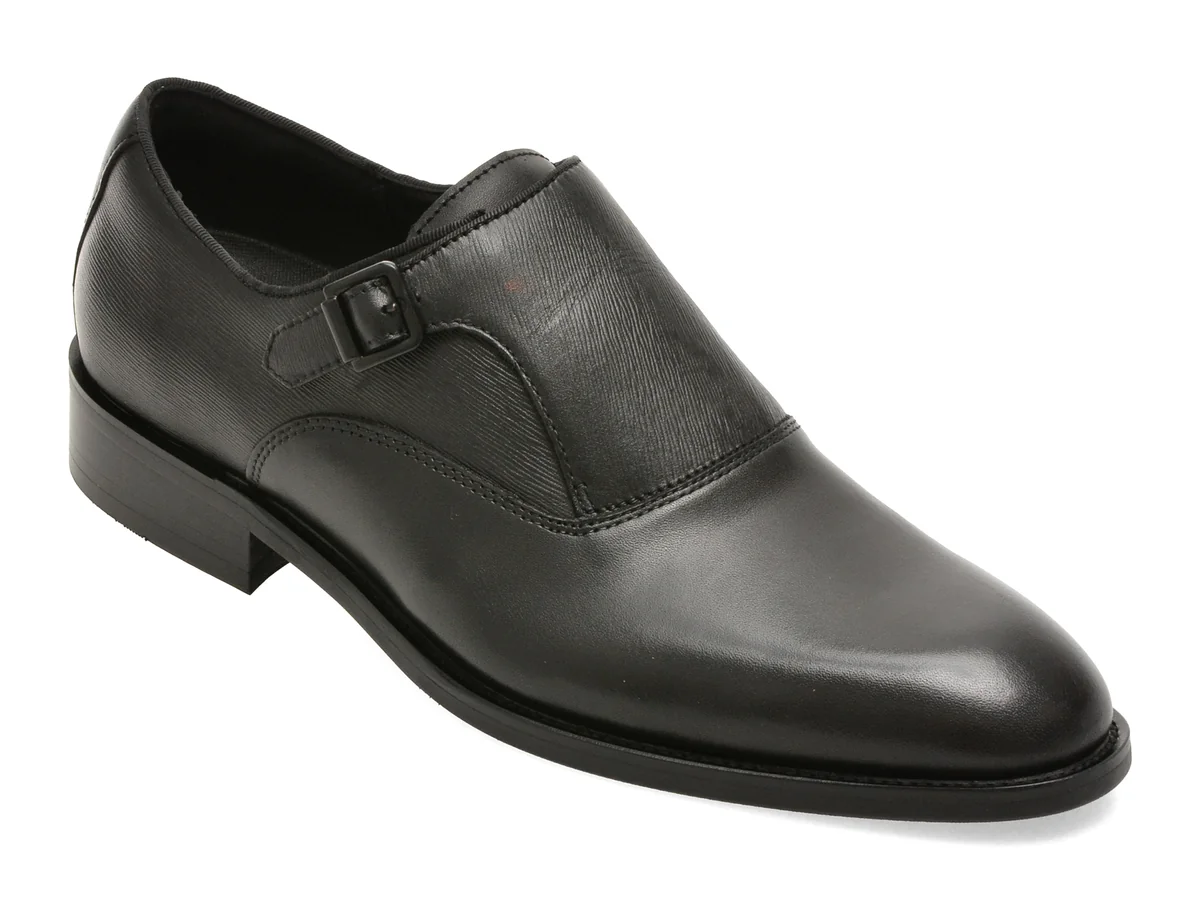 Pantofi eleganti ALDO negri, BEJAMIN 004, din piele naturala