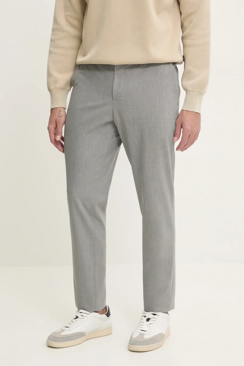 BOSS pantaloni din lana