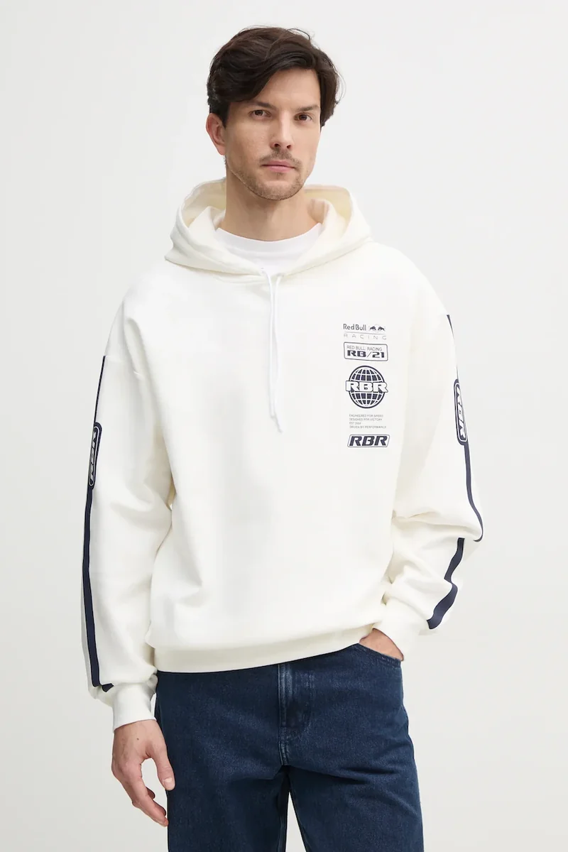 Red Bull Racing x Pepe Jeans bluza LOGO STACK HOODY