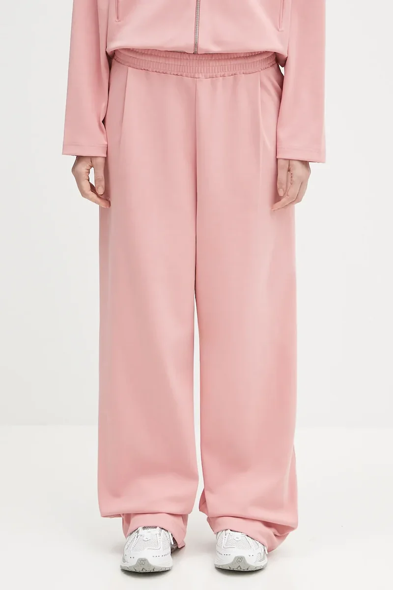 Pangaia pantaloni de trening DNA Double Jersey Pleated Trousers