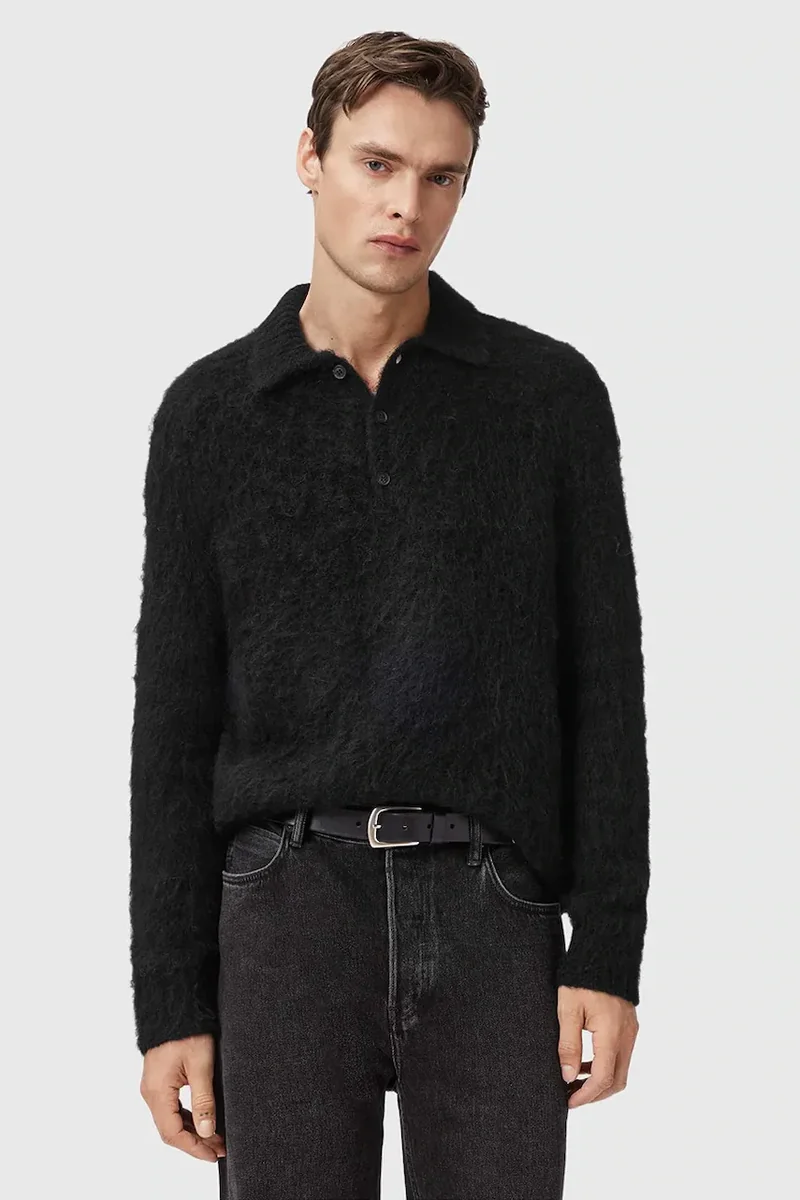 AllSaints pulover din amestec de lână SONNY