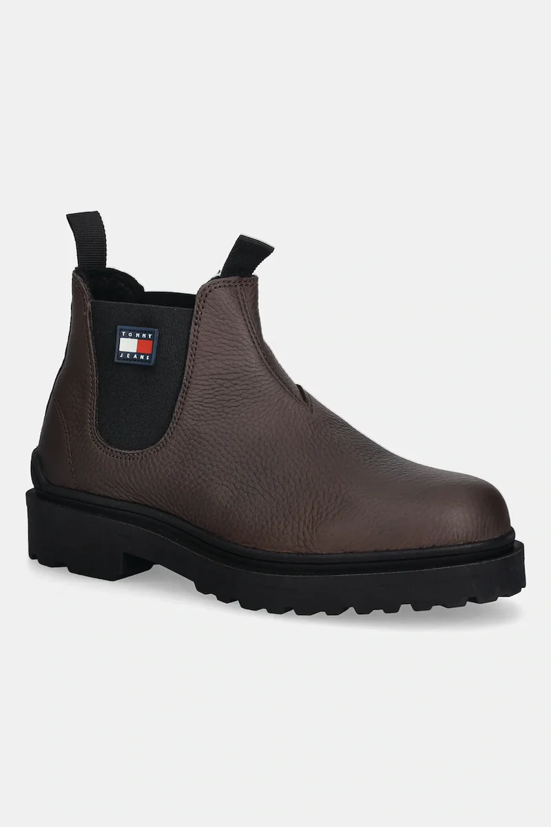 Tommy Jeans ghete chelsea de piele TJM CHELSEA LEATHER WL