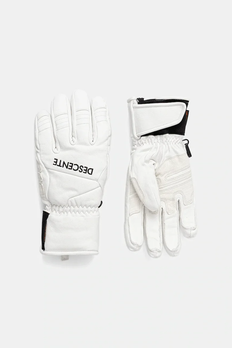 Descente mănuși de schi din piele LEATHER GLOVE