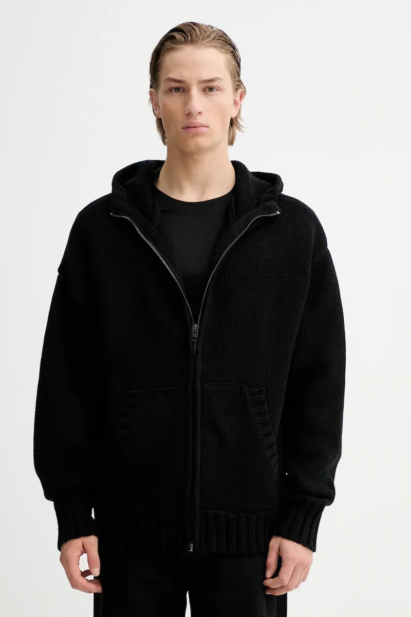 G-Star cardigan din bumbac Heavy full zip hdd