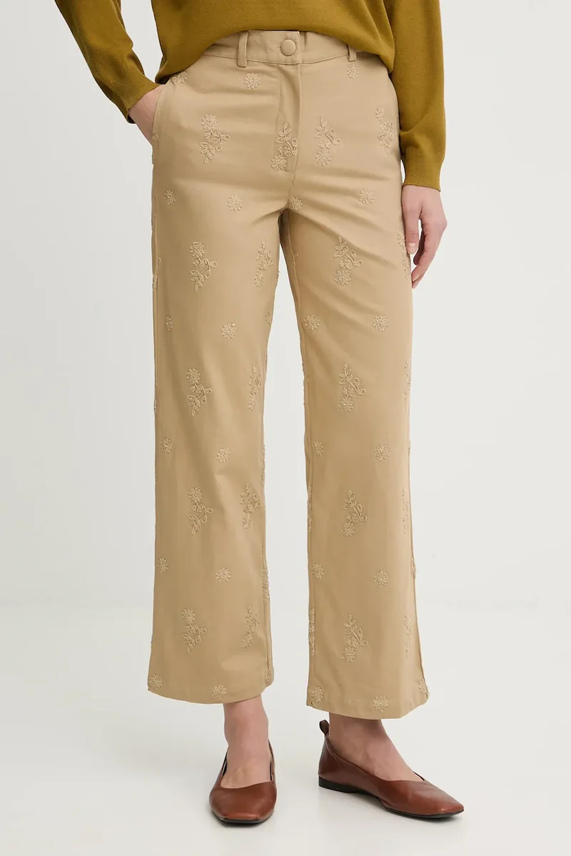 Hoss Intropia pantaloni de bumbac