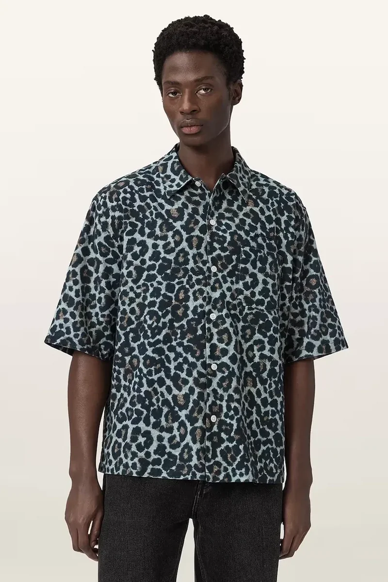 AllSaints cămașă cu in SILESIA