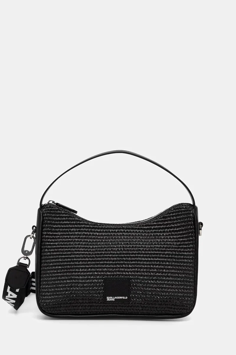Karl Lagerfeld Jeans geantă crossbody pentru femei împletită