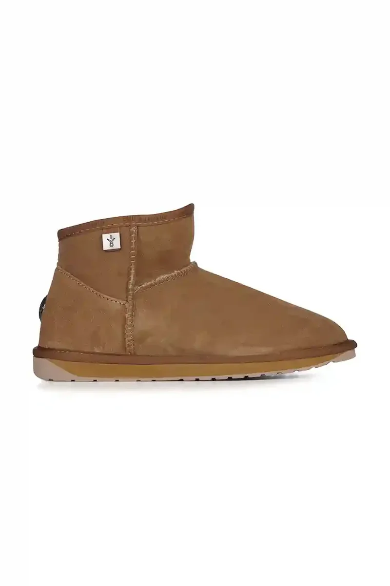 Emu Australia cizme de zapada din piele intoarsa Platinum Slim Darling
