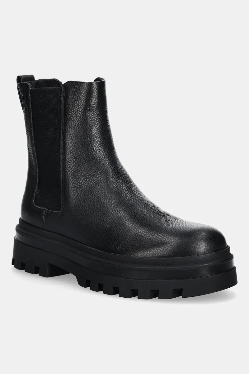 Calvin Klein ghete chelsea de piele LUGGED CHELSEA BOOT HIGH LTH