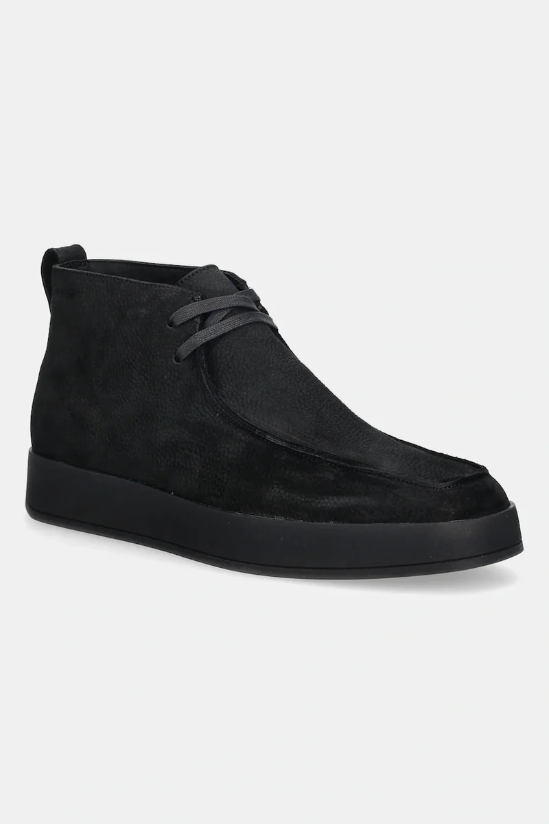 Calvin Klein pantofi de piele HYBRID CUP APRON BOOT NU W