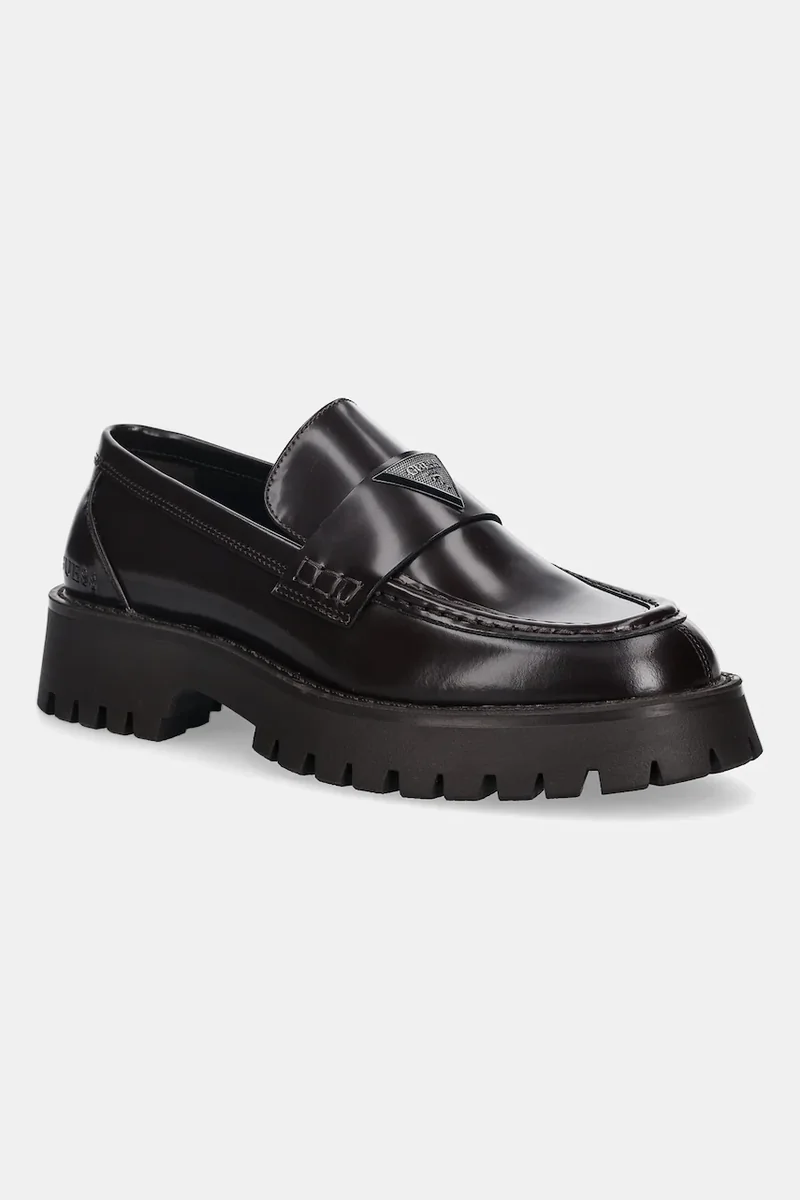 Guess mocasini de piele GORIZIA III