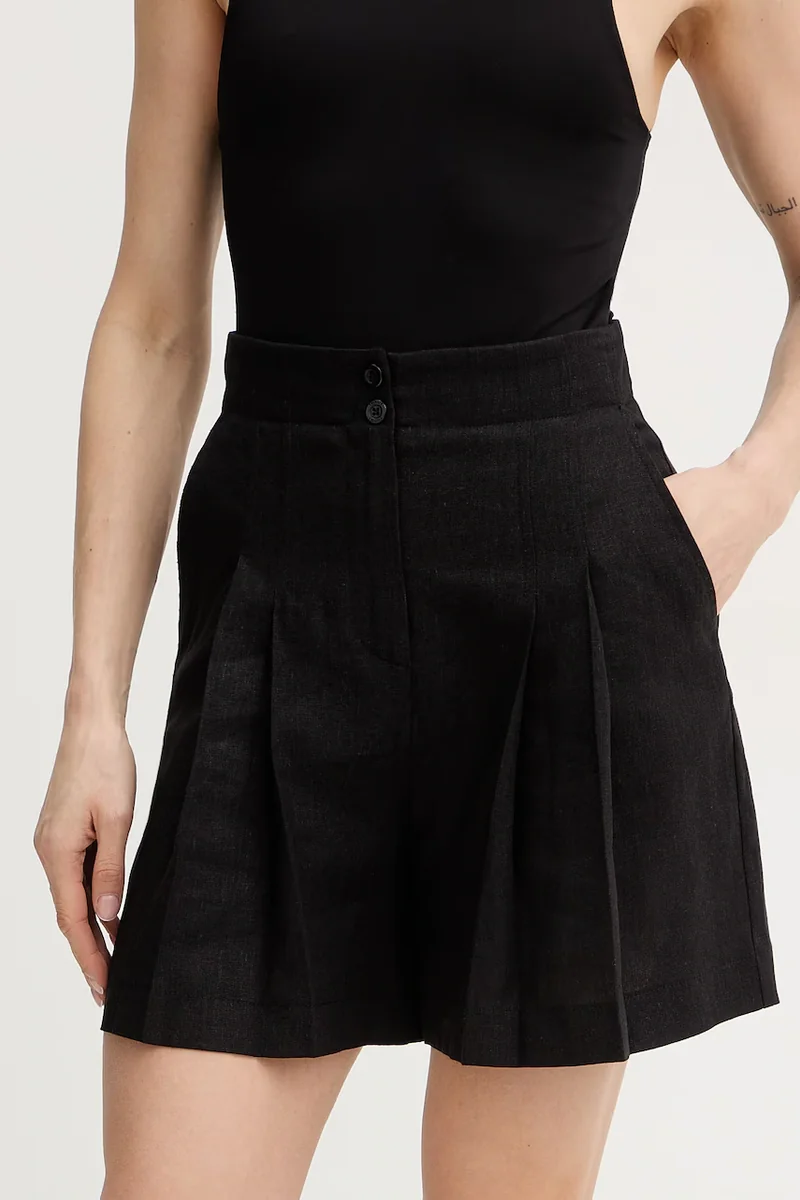 Twinset pantaloni scurți cu in