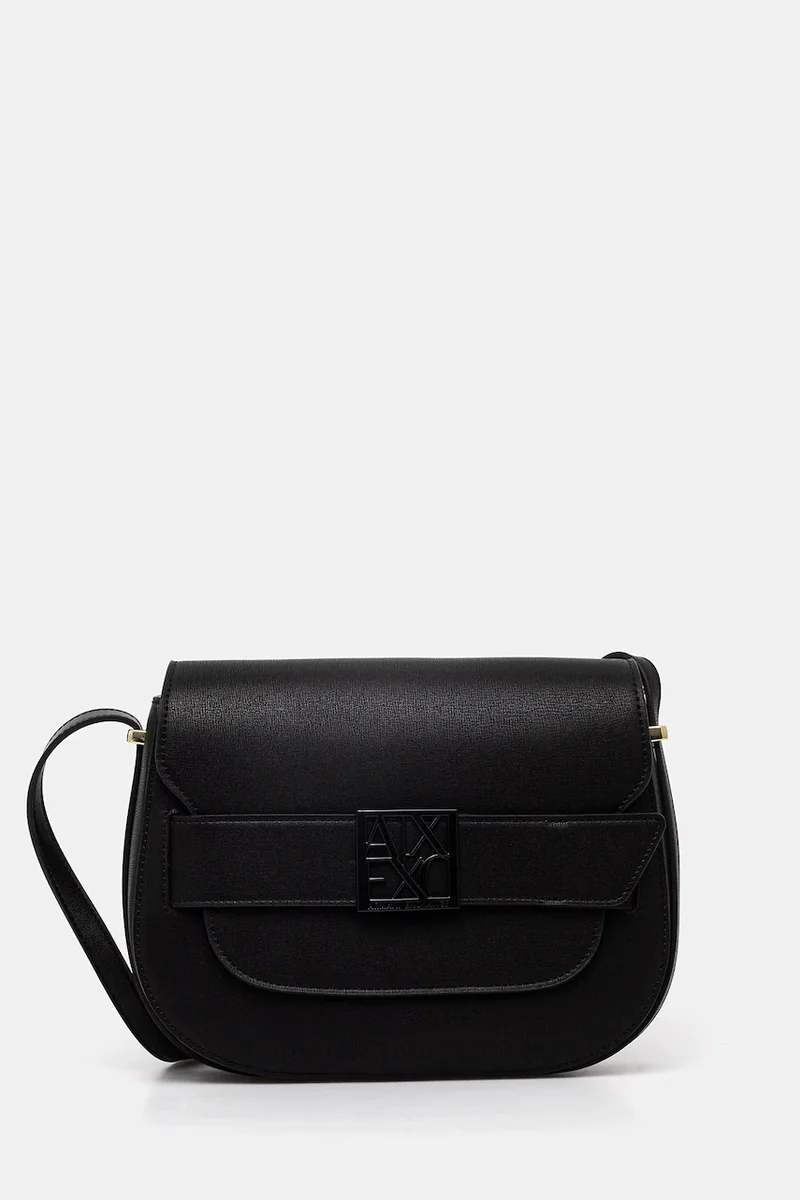 Armani Exchange geantă crossbody pentru femei cu imitație de piele