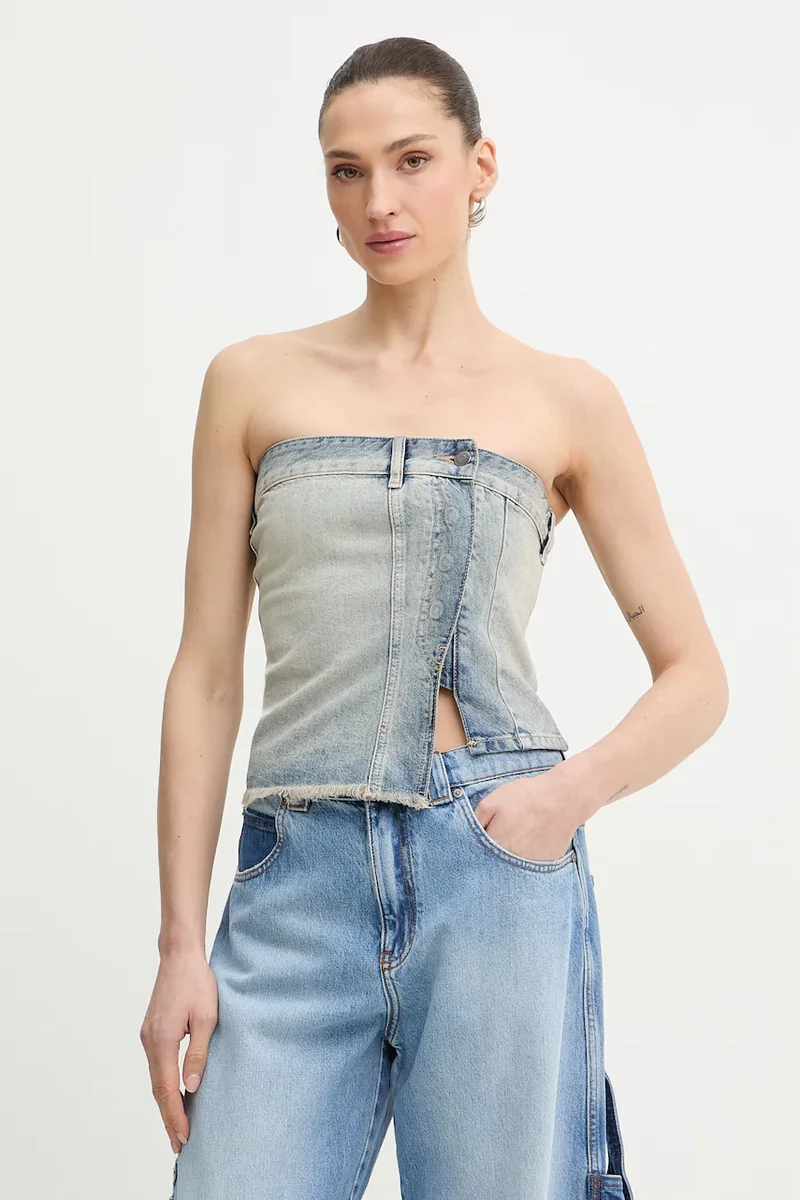 Armani Exchange pentru femei, din denim