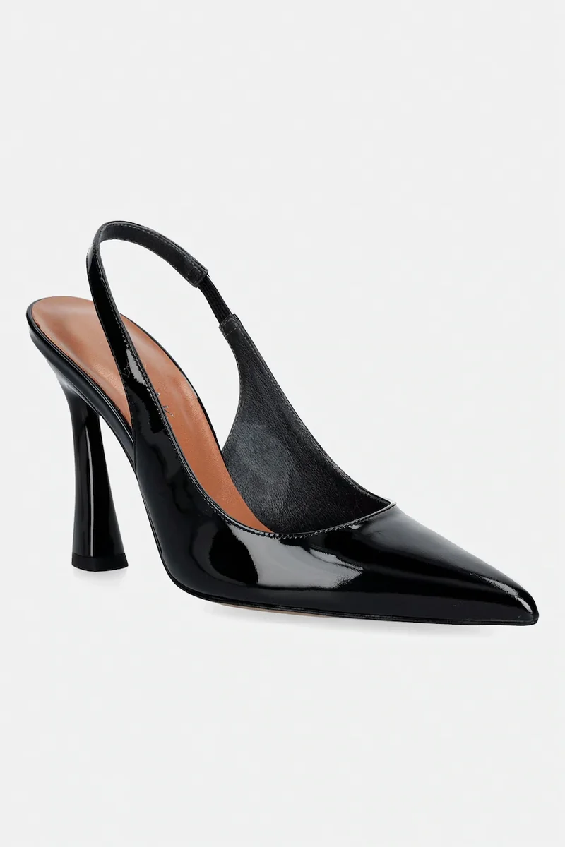 Jonak stiletto din piele DRESSY VERNIS