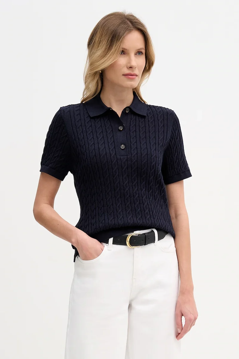 Barbour pulover pentru femei, din bumbac Hartland
