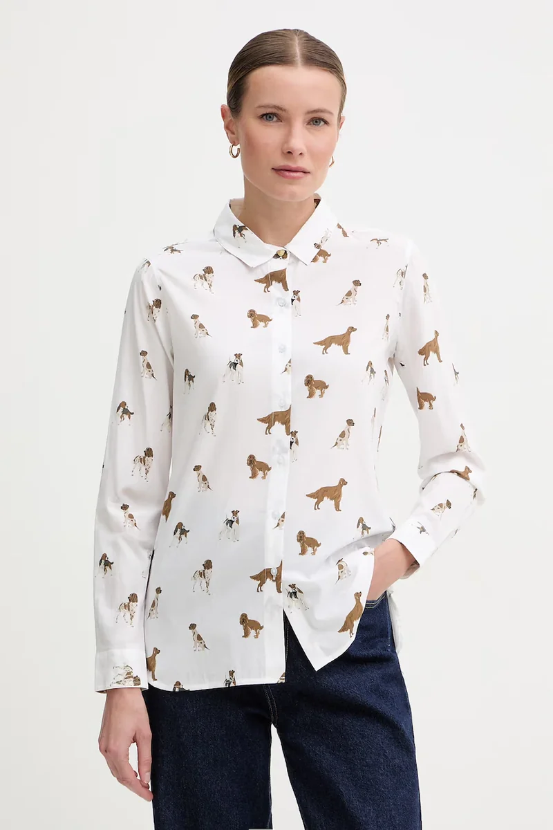Barbour cămașă pentru femei, din bumbac Safari